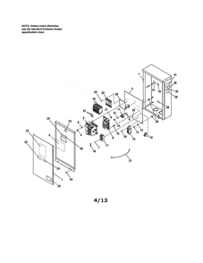 Transfer Switch Diagram and Parts List for 071045-0  Briggs and Stratton Generator